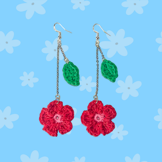 Dangly Daisy Earrings